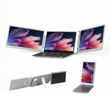 Computer Monitors & Accessories: Devanti Triple Portable Monitor Laptop Screen Extender 15.6" Dual Display FHD IPS