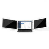 Computer Monitors & Accessories: Devanti Triple Portable Monitor Laptop Screen Extender 15.6" Dual Display FHD IPS