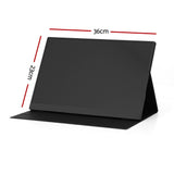 Computer Monitors & Accessories: Devanti Portable Monitor Laptop Extender USB C Travel Display 16 Inch Black
