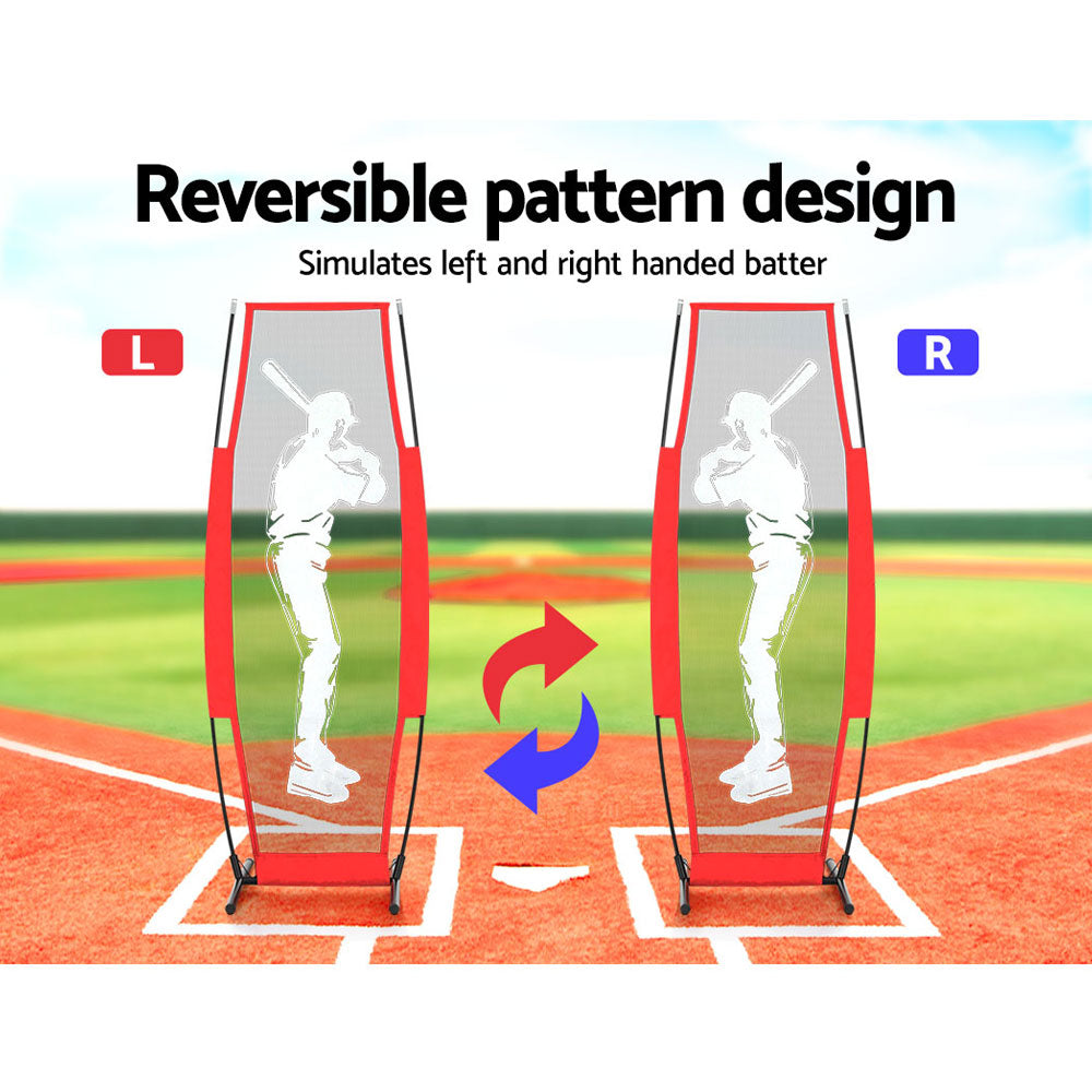 Basketball & Basketball Accessories: Everfit Baseball Net Pitching Kit with Stand Rebound Net Training Aid