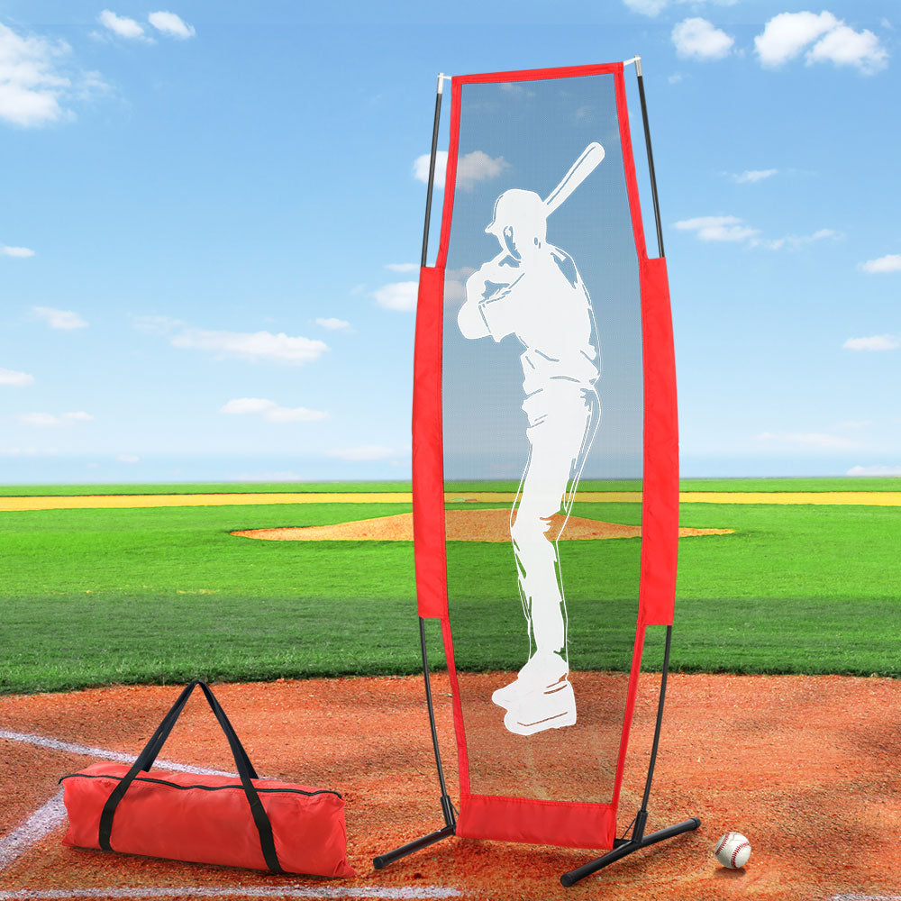 Basketball & Basketball Accessories: Everfit Baseball Net Pitching Kit with Stand Rebound Net Training Aid