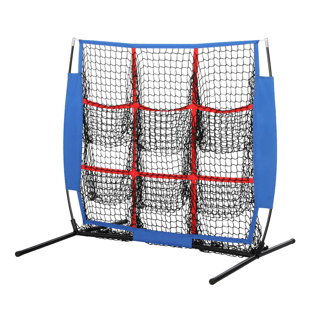 Soccer & Soccer Accessories: Everfit Soccer Net Baseball Pitching Football Goal Training Aid 9 Target Zone