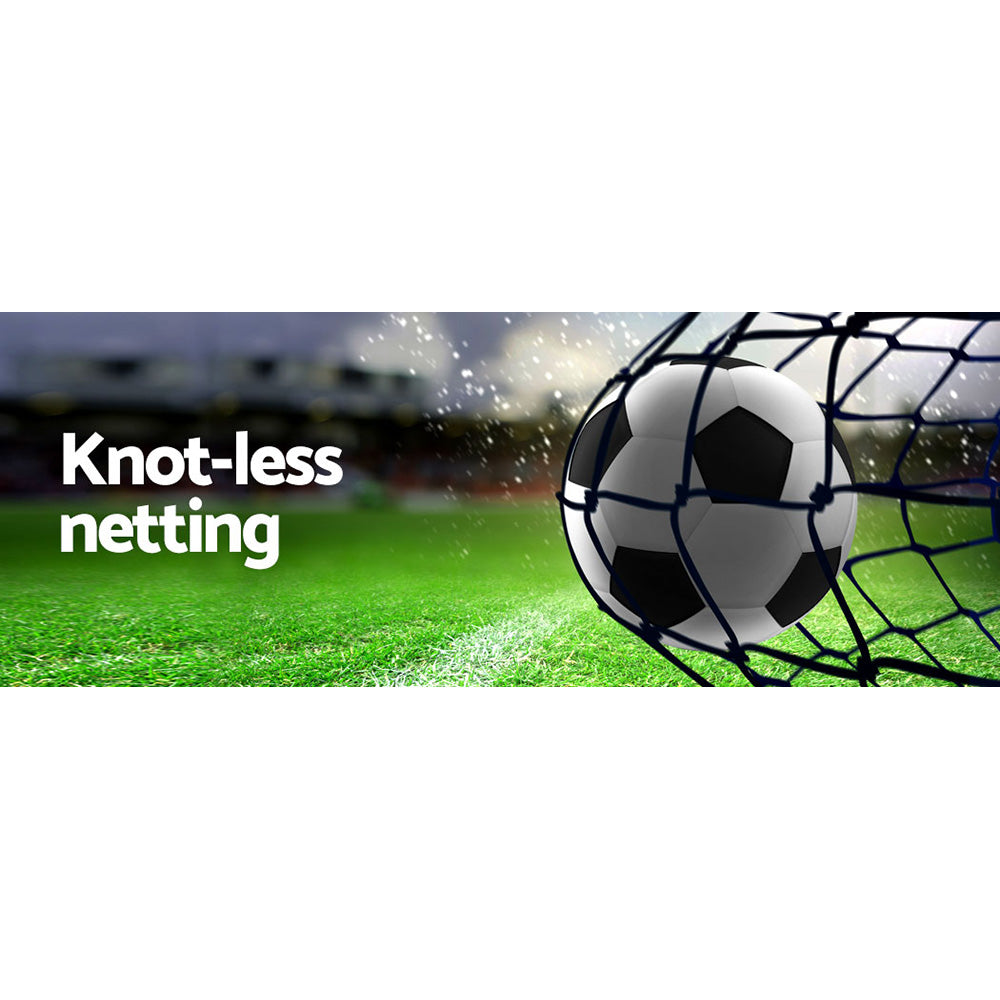 Soccer & Soccer Accessories: Everfit Soccer Net Baseball Pitching Football Goal Training Aid 9 Target Zone