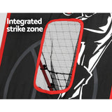 Basketball & Basketball Accessories: Everfit Baseball Net Rebound Pitching Kit Target Hitter 2 in 1 Training Aid