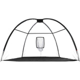 Golf Training Aids: Everfit 3.5m Golf Practice Net Portable Training Aid Driving Target Tent Black