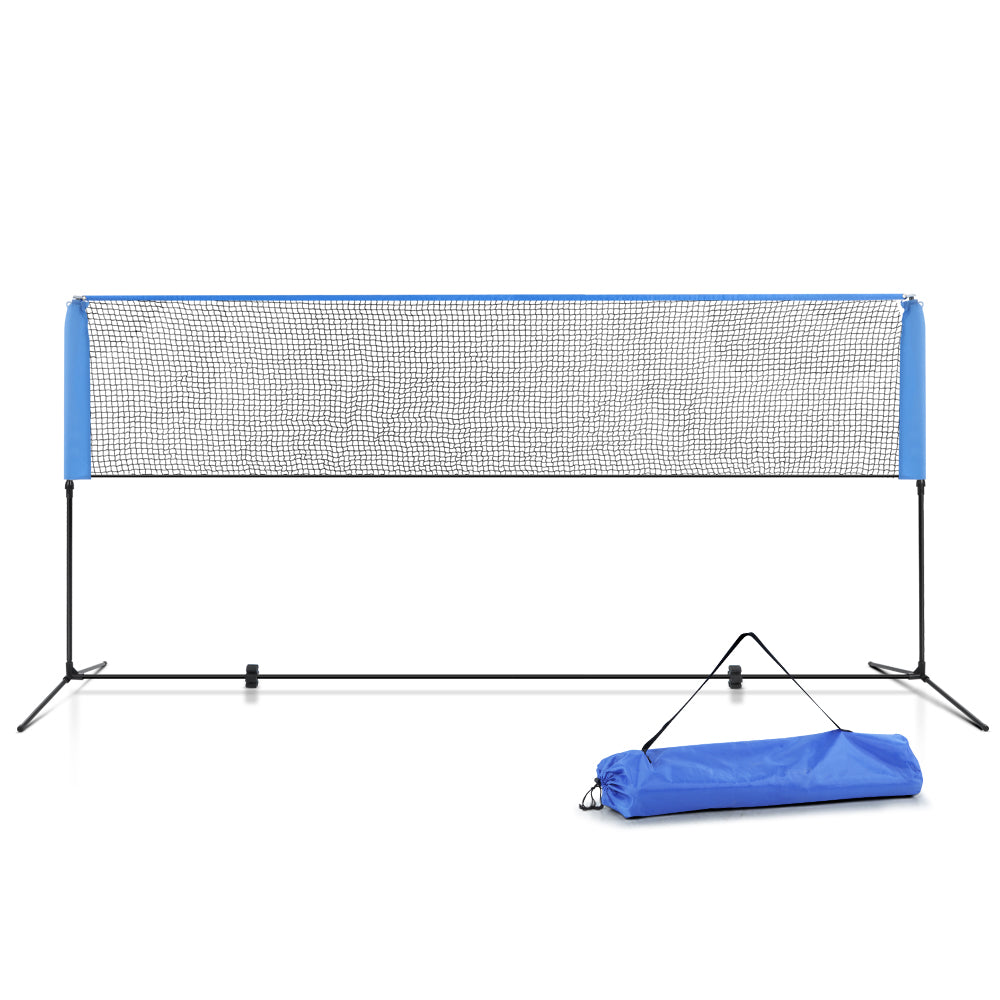 Basketball & Basketball Accessories: Everfit 4m Badminton Tennis Net Portable Volleyball Kit Adjustable Height