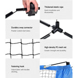 Basketball & Basketball Accessories: Everfit 4m Badminton Tennis Net Portable Volleyball Kit Adjustable Height