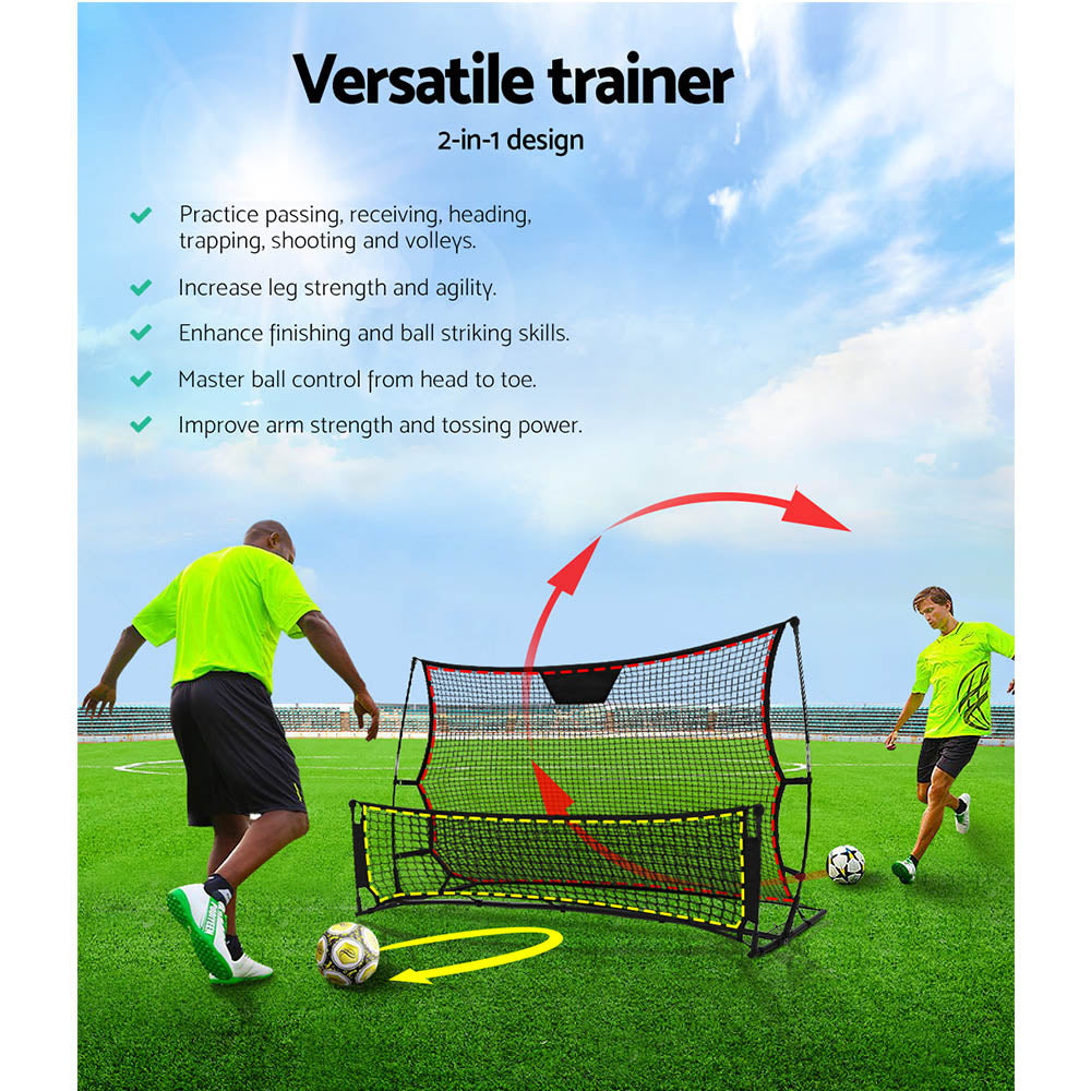 Soccer & Soccer Accessories: Everfit 1.8m Football Soccer Net Portable Goal Net Rebounder Sports Training