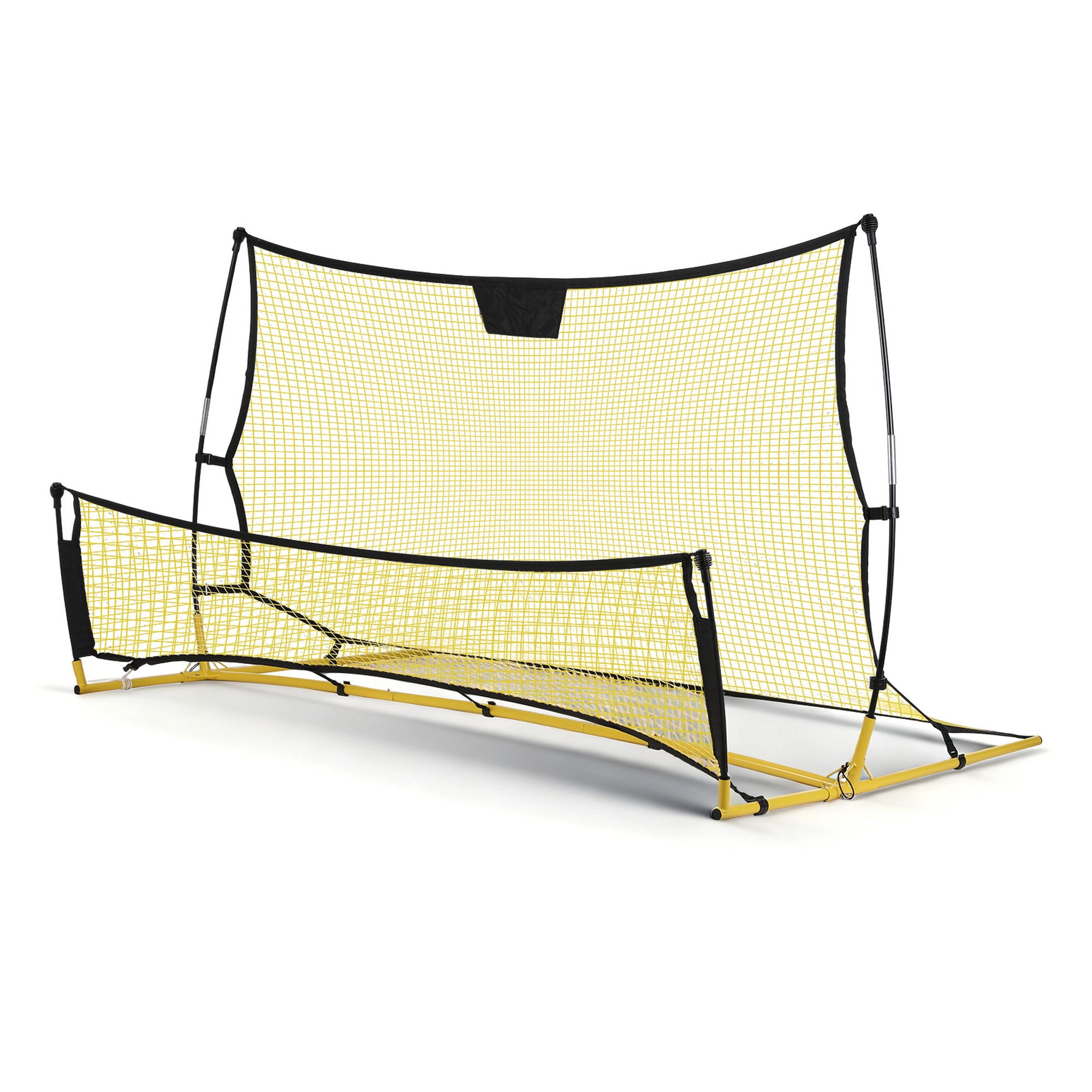 Soccer & Soccer Accessories: Everfit 2.1m Football Soccer Net Portable Goal Net Rebounder Sports Training Yellow