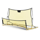 Soccer & Soccer Accessories: Everfit 2.1m Football Soccer Net Portable Goal Net Rebounder Sports Training Yellow