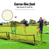 Soccer & Soccer Accessories: Everfit 2.1m Football Soccer Net Portable Goal Net Rebounder Sports Training Yellow