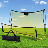 Soccer & Soccer Accessories: Everfit 2.1m Football Soccer Net Portable Goal Net Rebounder Sports Training Yellow
