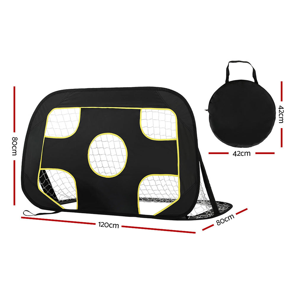 Soccer & Soccer Accessories: Everfit Football Soccer Goal Net Baseball Target Rebounder Training Aid