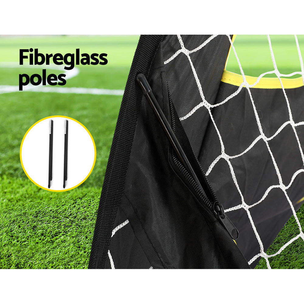 Soccer & Soccer Accessories: Everfit Football Soccer Goal Net Baseball Target Rebounder Training Aid