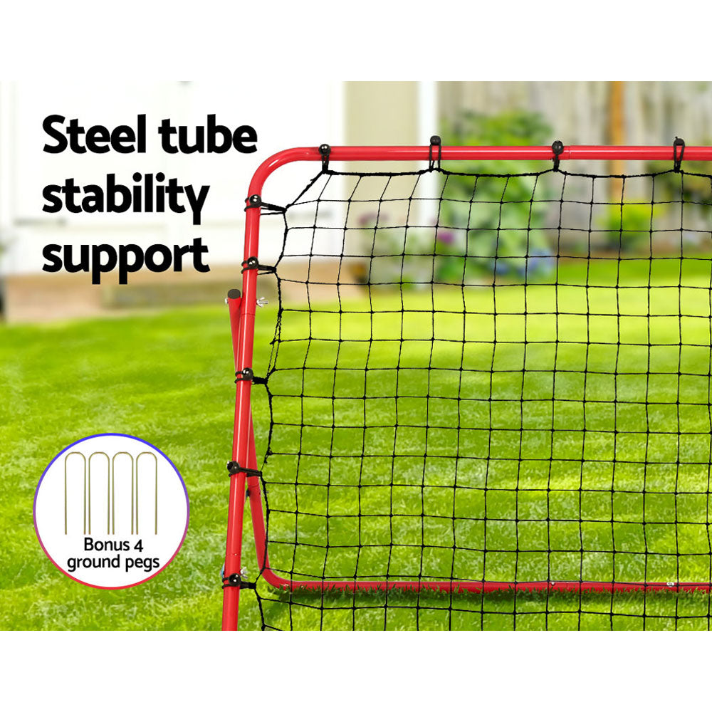 Soccer & Soccer Accessories: Everfit Baseball Soccer Net Rebounder Football Goal Net Sports Training Aid