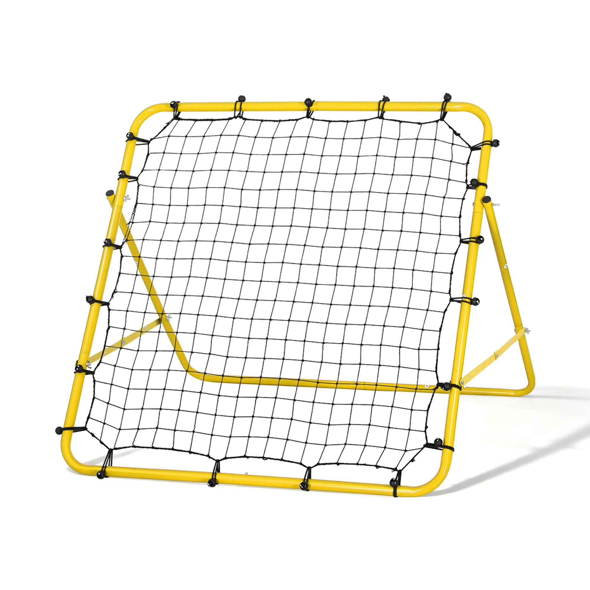Soccer & Soccer Accessories: Everfit Baseball Soccer Net Rebounder Football Goal Net Sports Training Aid Yellow