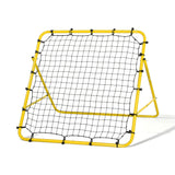 Soccer & Soccer Accessories: Everfit Baseball Soccer Net Rebounder Football Goal Net Sports Training Aid Yellow