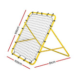 Soccer & Soccer Accessories: Everfit Baseball Soccer Net Rebounder Football Goal Net Sports Training Aid Yellow
