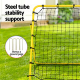 Soccer & Soccer Accessories: Everfit Baseball Soccer Net Rebounder Football Goal Net Sports Training Aid Yellow
