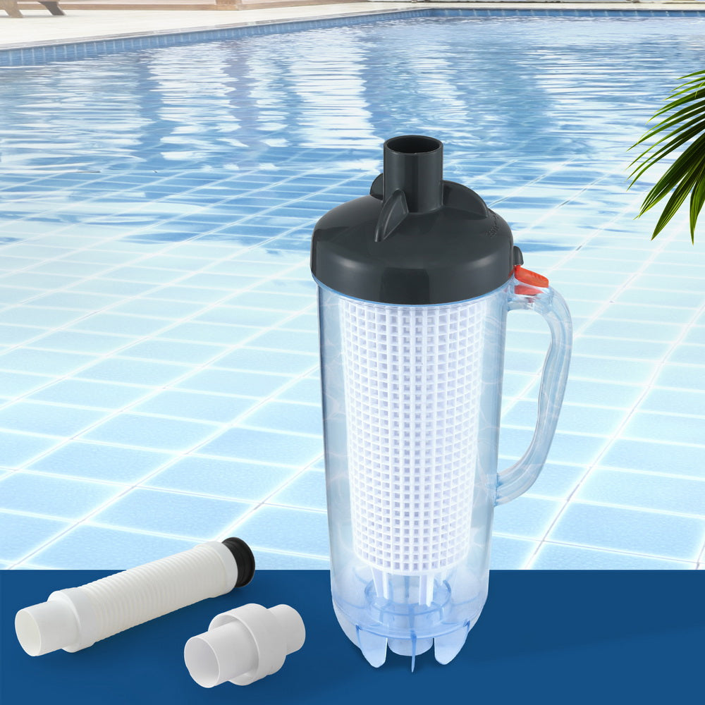 Pool Covers & Accessories: Aqua Buddy Pool Leaf Canister Cleaner Suction Catcher In-ground Swimming Pools