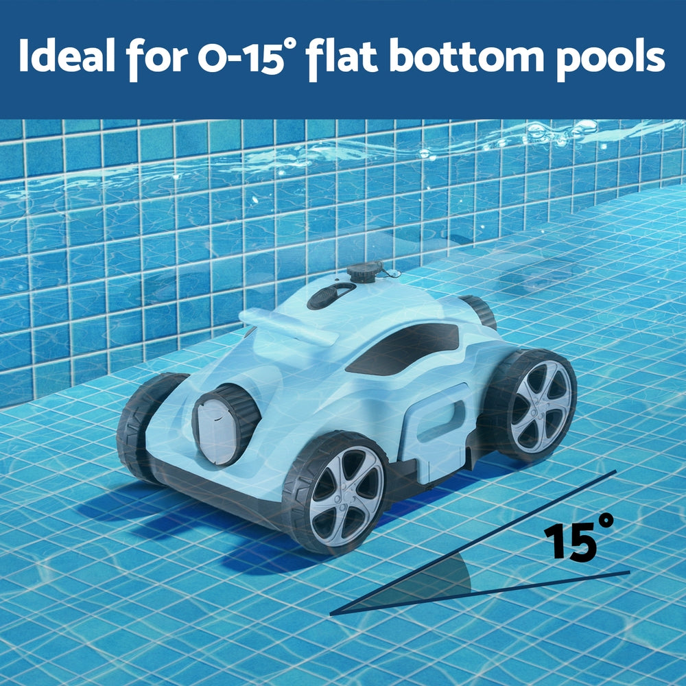 Pool Sweeps & Vacuums: Aqua Buddy Robotic Pool Cleaner Automatic Floor Vacuum Robot Swimming Cordless