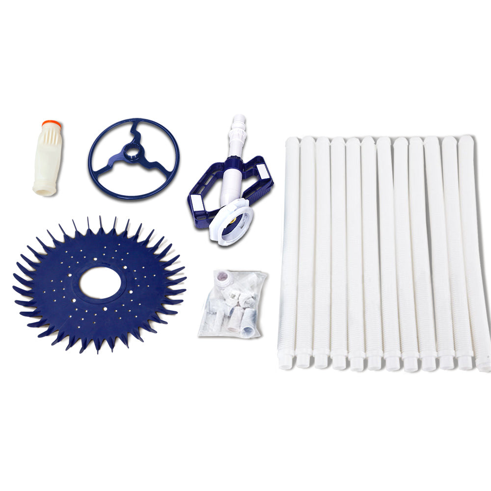 Pool Sweeps & Vacuums: Aqua Buddy Pool Cleaner Automatic Vacuum Floor Climb Suction Swimming Hose 10M