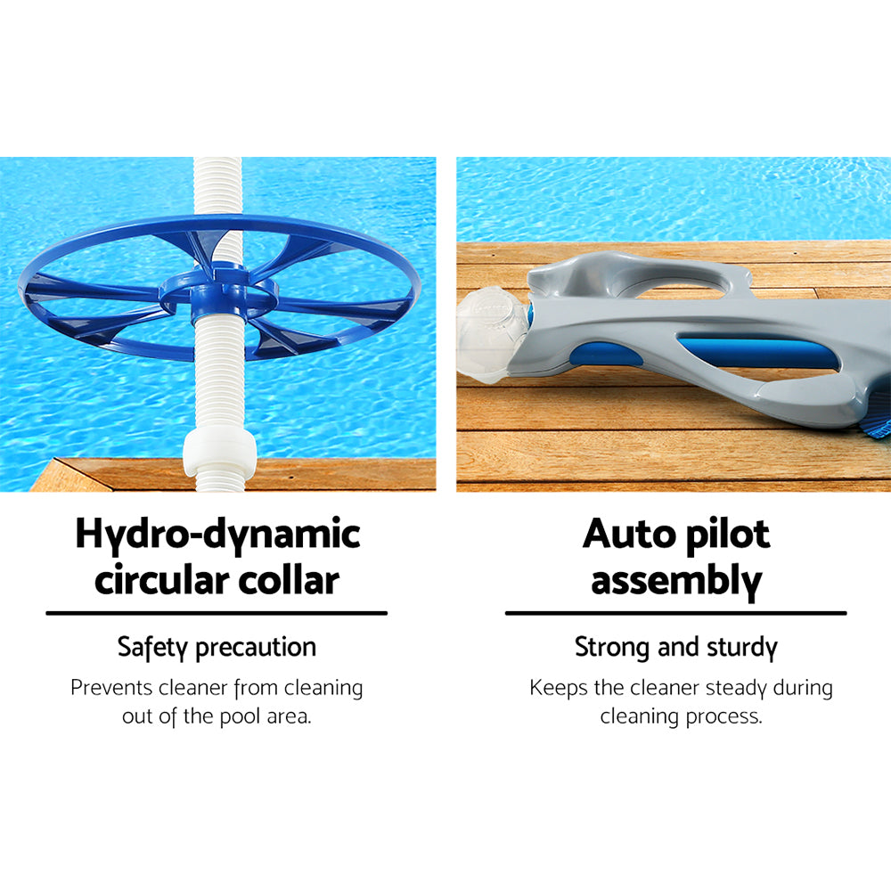 Pool Sweeps & Vacuums: Aqua Buddy Swimming Pool Cleaner Automatic Vacuum Suction 10M Hose