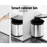 Pull Out Bins: Cefito Pull Out Bin Swing Out Bins 12L