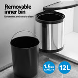 Pull Out Bins: Cefito Pull Out Bin Swing Out Bins 12L