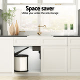 Pull Out Bins: Cefito Pull Out Bin Swing Out Bins 12L