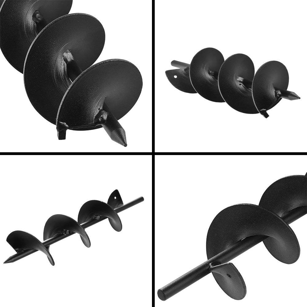 Outdoor Power Equipment: GIANTZ Power Garden Auger Small Earth Planter 75 X 300MM Black