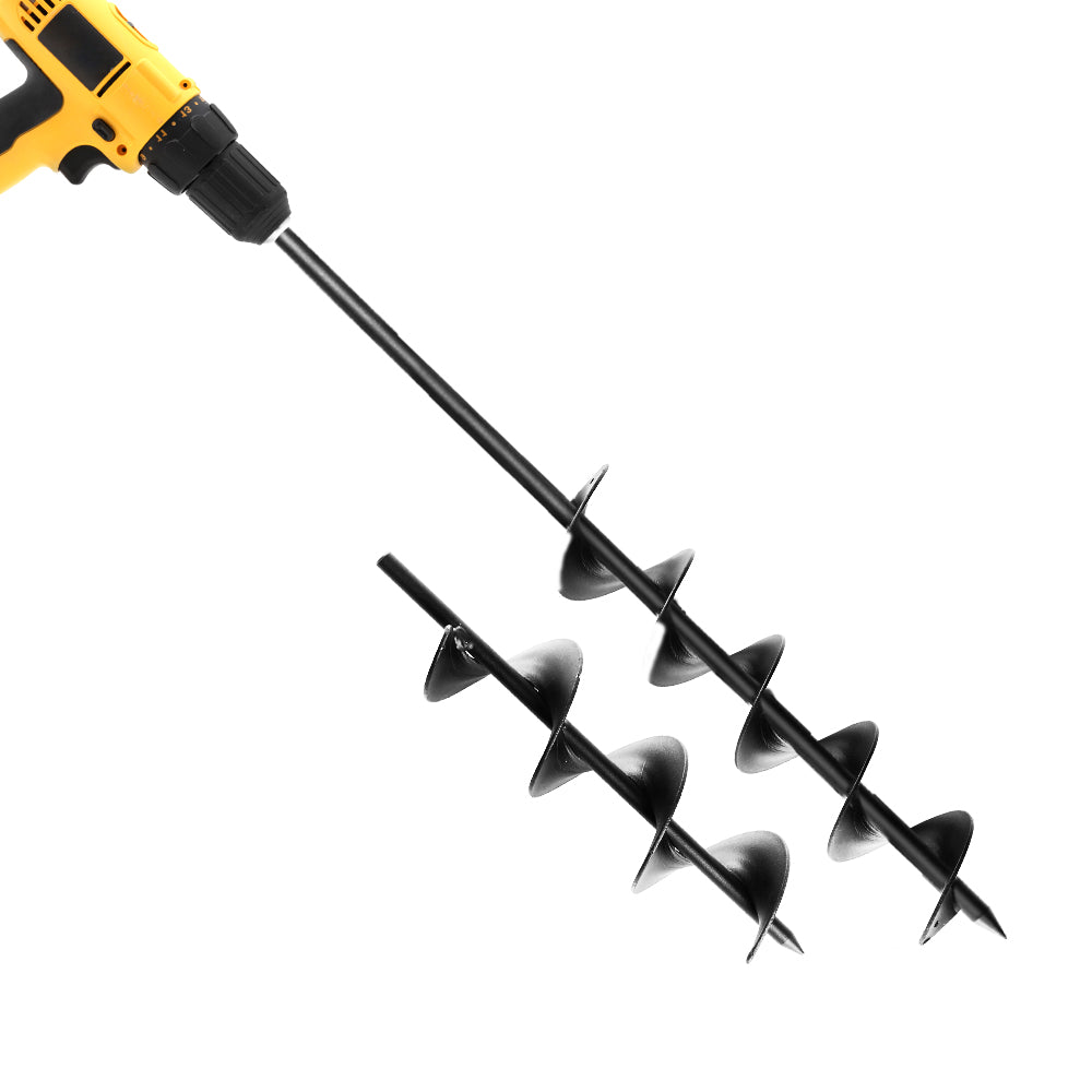 Outdoor Power Equipment: Giantz Power Garden Spiral Auger Hole Digger Earth Drill Bit Φ75x300 & 600mm