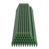 Outdoor Play Equipment: Green Fingers Garden Stakes Metal Plant Support 48pcs 60x1.1CM