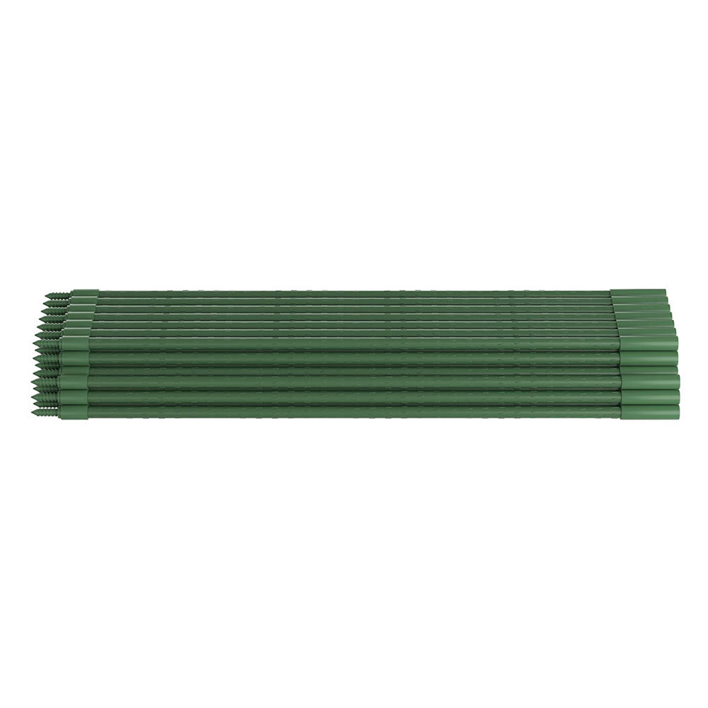 Outdoor Play Equipment: Green Fingers Garden Stakes Metal Plant Support 48pcs 60x1.1CM