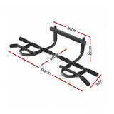 Gymnastics: Everfit Pull Up Bar 104CM Doorway Chin Up Horizontal Bar Gym