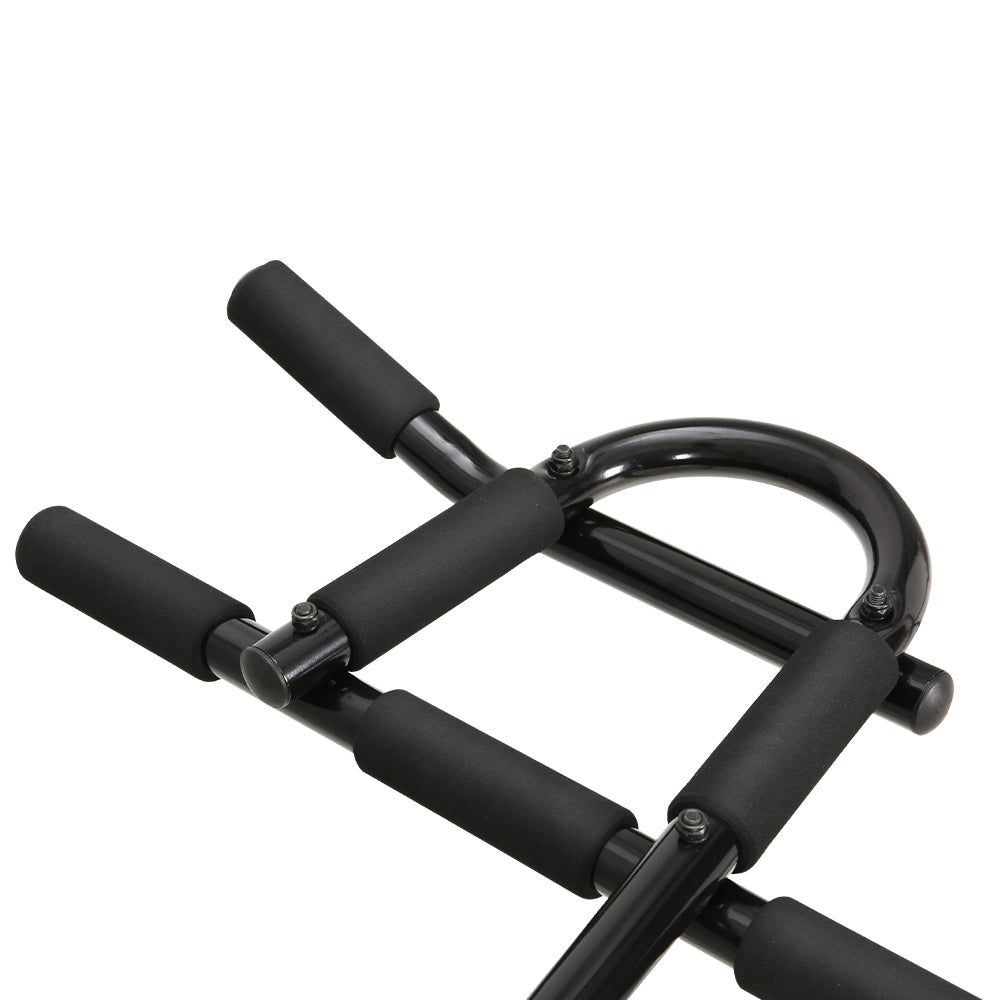 Gymnastics: Everfit Pull Up Bar 104CM Doorway Chin Up Horizontal Bar Gym