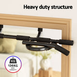 Gymnastics: Everfit Pull Up Bar 104CM Doorway Chin Up Horizontal Bar Gym