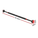Gymnastics: Everfit Pull Up Bar 90CM-125CM Doorway Chin Up Horizontal Bar Gym