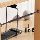 Gymnastics: Everfit Pull Up Bar 90CM-125CM Doorway Chin Up Horizontal Bar Gym