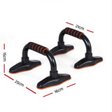 Gym Equipment & Accessories: Everfit Push Up Bars Stands Parallel Handles Home Gym Fitness Strength Training