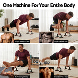 Gym Equipment & Accessories: Everfit Push Up Bars Stands Parallel Handles Home Gym Fitness Strength Training