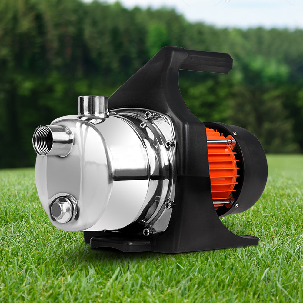 Irrigation Pumps: Giantz Garden Water Pump High Pressure 1500W Max. Tank Rain Farm Irrigation House