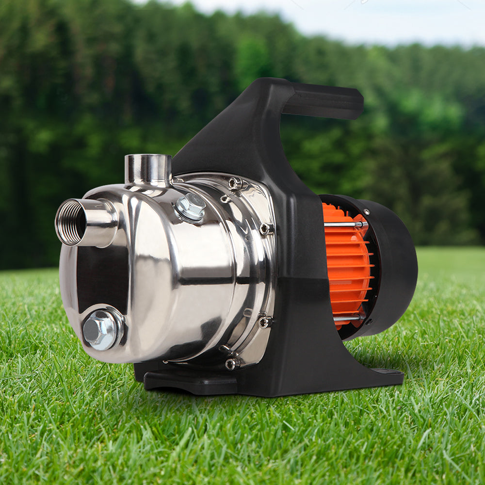 Irrigation Pumps: Giantz Garden Water Pump High Pressure 800W Max Tank Rain Farm Irrigation House