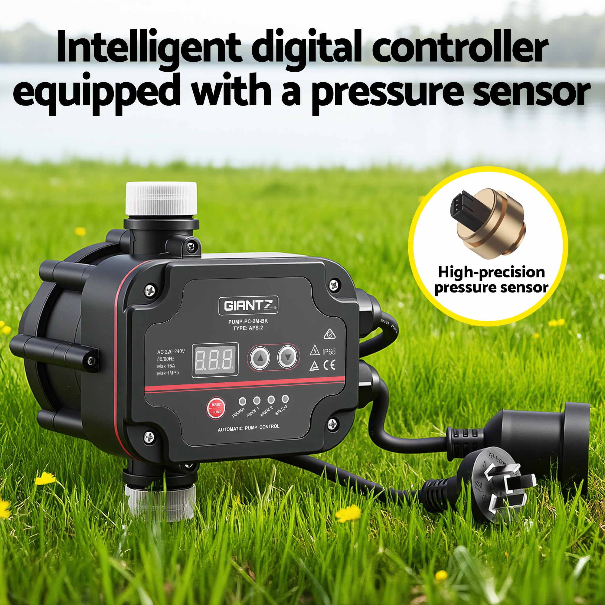 Giantz Garden Water Jet Pump Auto Controller 1100W Tank Rain Farm Irrigation