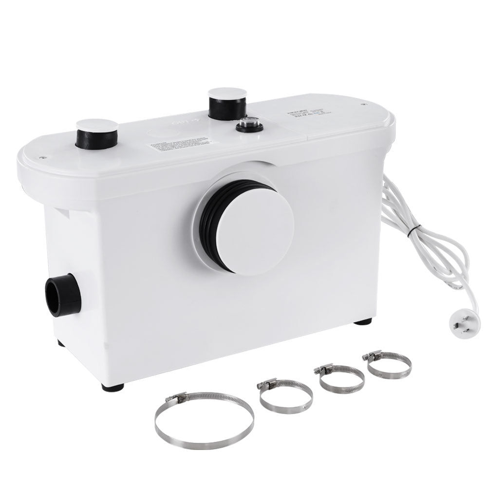 Sewage Pumps: Giantz Macerator Sewerage Pump Waste Water Marine Toilet Disposal Laundry Unit