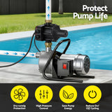 Irrigation Pumps: GIANTZ Digital Water Pump Controller 16A 1.5kW Max High Power Pressure Switch Adjustable 10Bar IP65