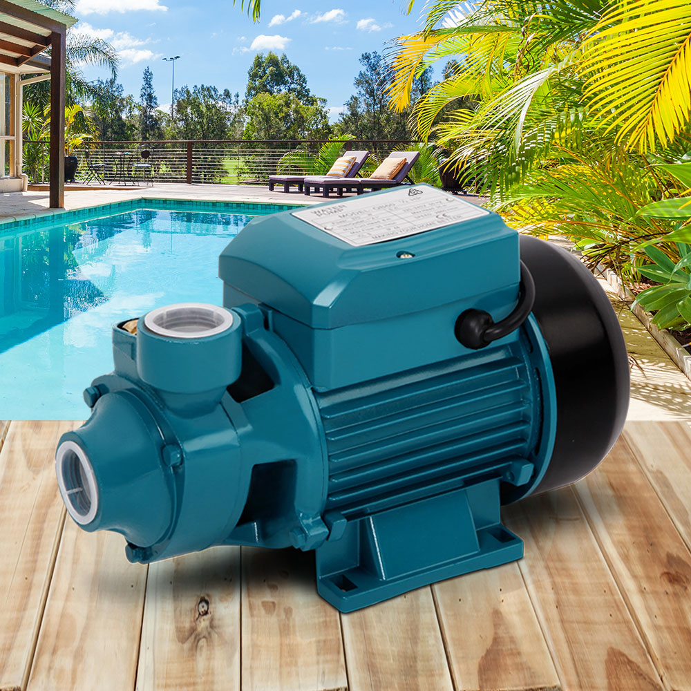 Irrigation Pumps: Giantz Peripheral Water Pump Garden Boiler Car Wash Electric Irrigation QB60