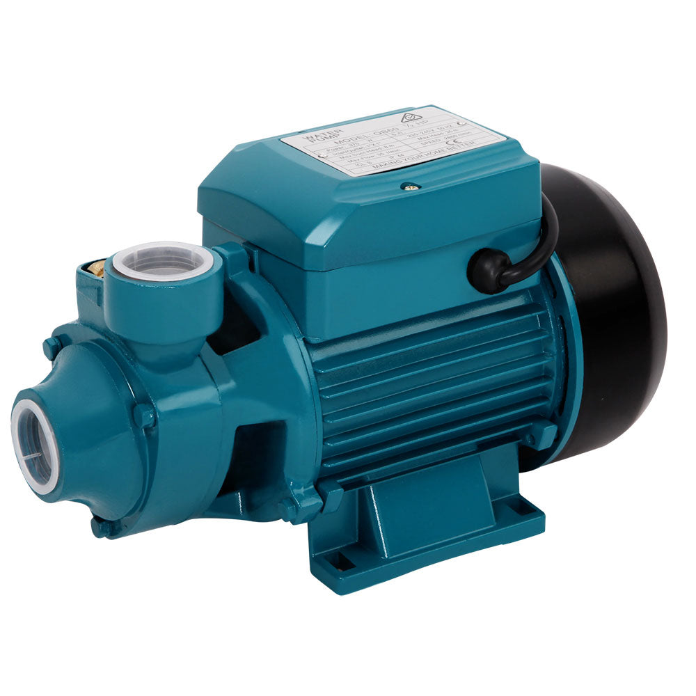Irrigation Pumps: Giantz Peripheral Water Pump Garden Boiler Car Wash Electric Irrigation QB60
