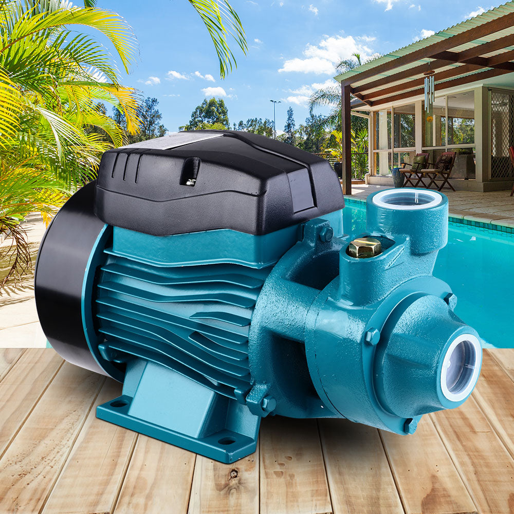 Irrigation Pumps: Giantz Peripheral Water Pump Garden Boiler Car Wash Auto Irrigation House QB60