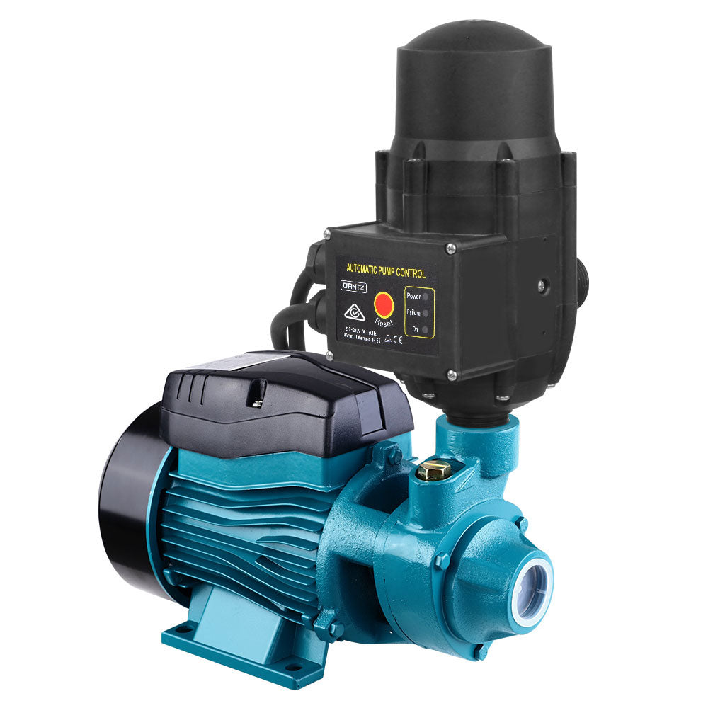 Irrigation Pumps: Giantz Peripheral Water Pump Garden Boiler Car Wash Auto Irrigation QB60 Black